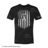 Nock On Old Glory Vertical T-Shirt (Black) -Sitko Shop 1031919