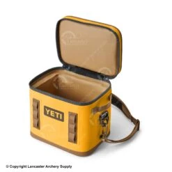YETI Hopper Flip 12 Softside Cooler (Limited Edition Alpine Yellow) -Sitko Shop 1032059 open