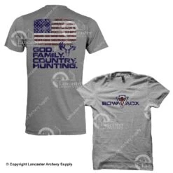 BOWADX God. Family. Country. Hunting T-Shirt