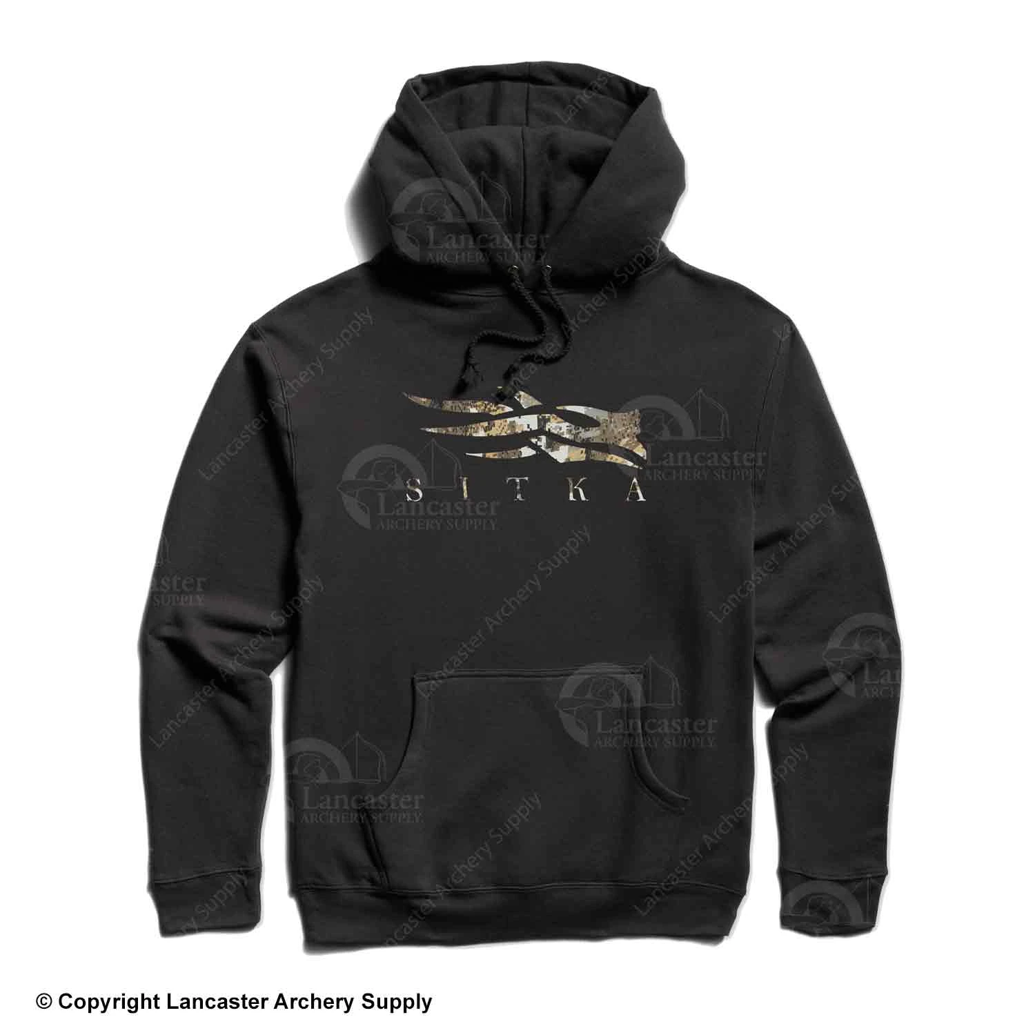 SITKA Gear Icon Optifade Pullover Hoody Hooded Sweatshirt (Black/Elevated II) 3 SITKA Gear Icon Optifade Pullover Hoody Hooded Sweatshirt (Black/Elevated II)