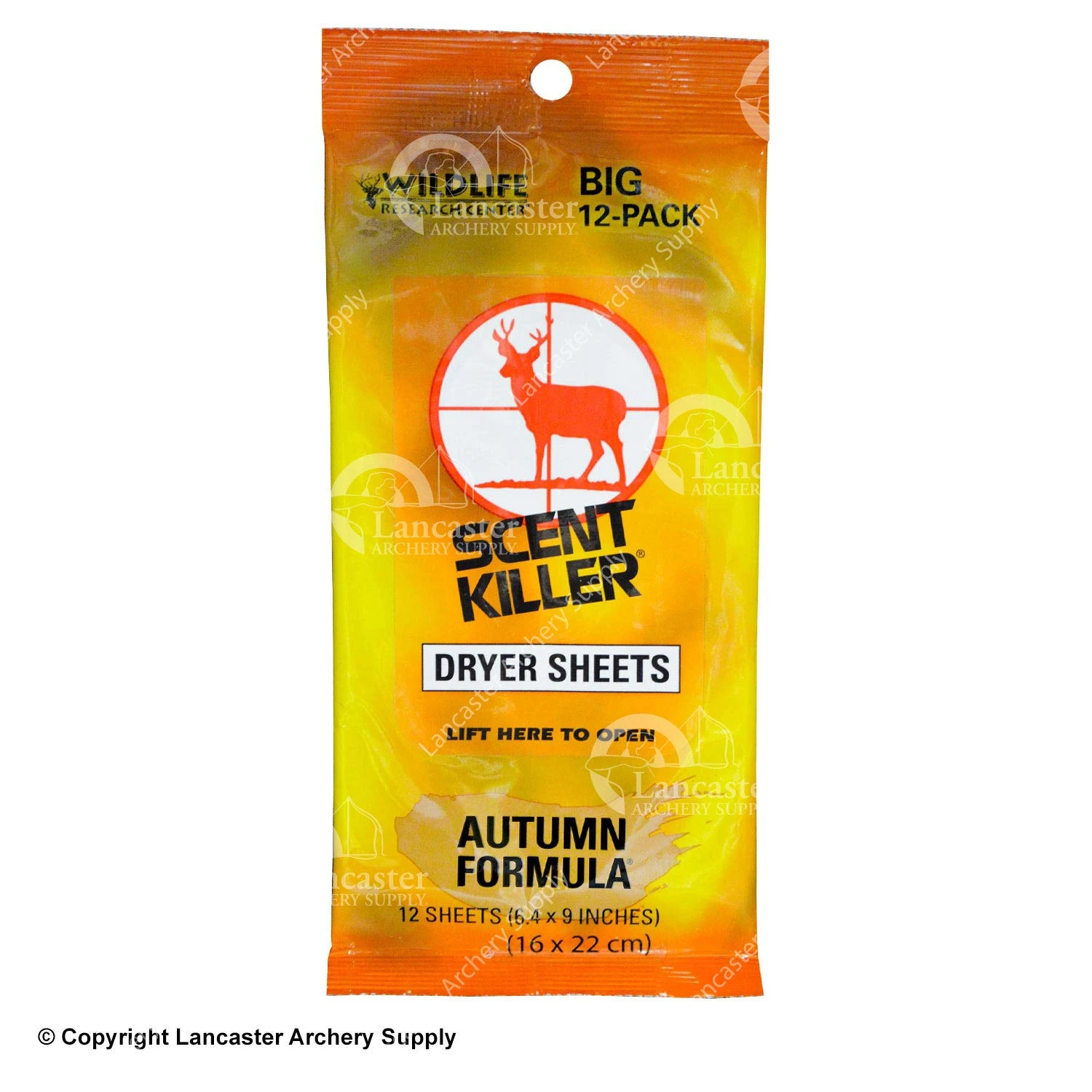 Wildlife Research Center Scent Killer® Autumn Formula Dryer Sheets 3 Wildlife Research Center Scent Killer® Autumn Formula Dryer Sheets