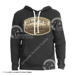 Bowhunt Or Die Corn Field Logo Hoodie