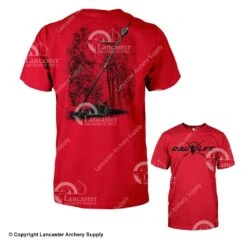 Bow Life Men's Center Shot Red Short Sleeve T-Shirt